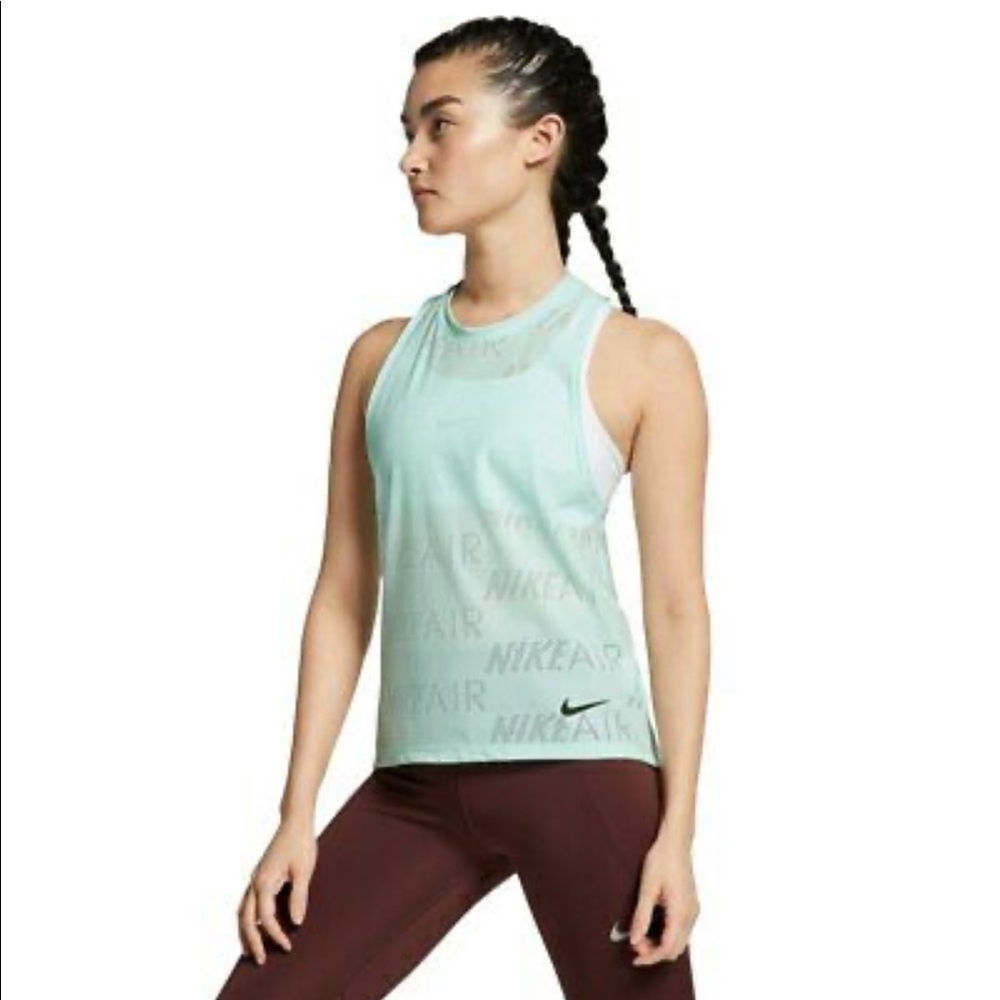 Nike Women's Teal Running Tank